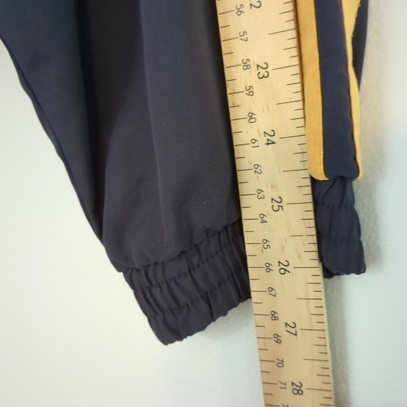 VTG Bill Blass Jacket Navy and Yellow Men's XL Windbreaker Gorpcore Streetwear - Picture 10 of 10